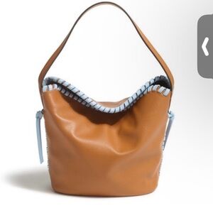 Vera Bradley slouchy bucket shoulder bag